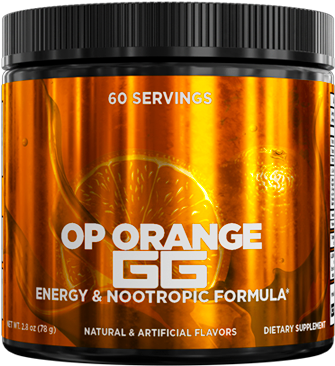 Op Orange Gg - Op Orange Gg 60 Servings Label (480x480), Png Download