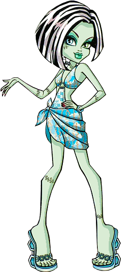 Skull Shores - Frankie Stein Skull Shores (249x538), Png Download