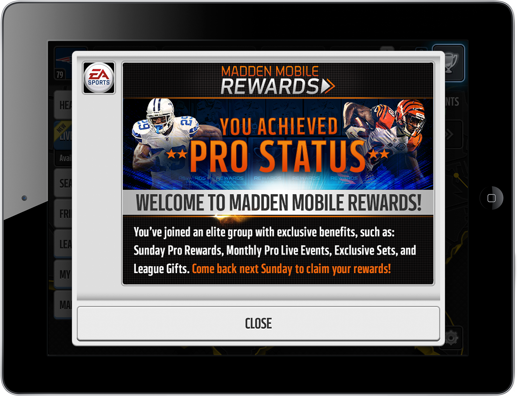 Madden Mobile Engagement Program - Game (1920x1500), Png Download