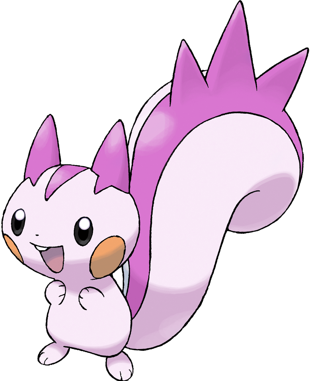 417 Pachirisu Shiny - Cute Pokemons With Names (1040x1277), Png Download