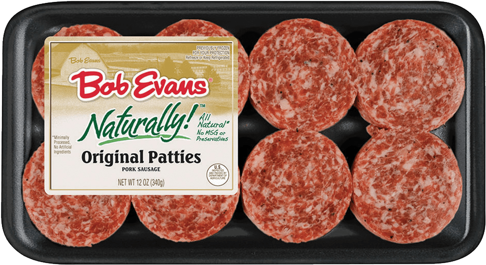 Bob Evans Sausage Patties (1000x1000), Png Download