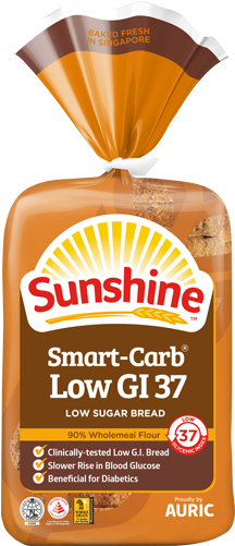 Sunshine Low Gi Bread (500x500), Png Download