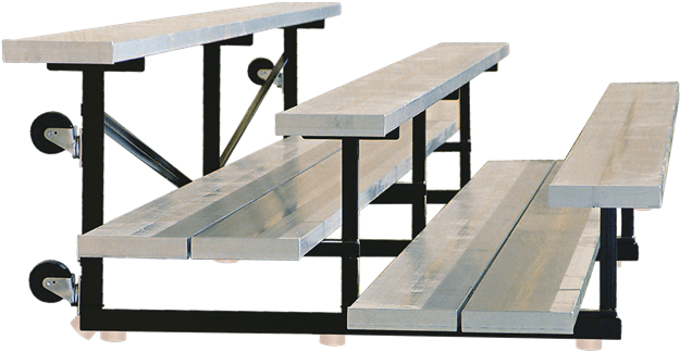 Tip N Roll Bleachers (640x330), Png Download