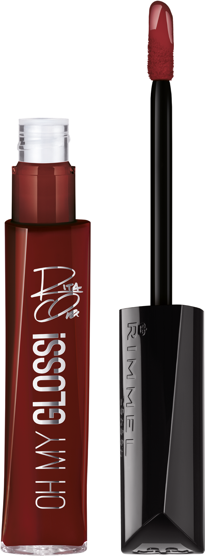 Oh My Gloss Lip Gloss Shades Of Black Collection - Rimmel Oh My Gloss! - Rita Ora Shades (780x2005), Png Download