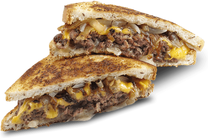 Patty Melt - Melt Sandwich (700x600), Png Download