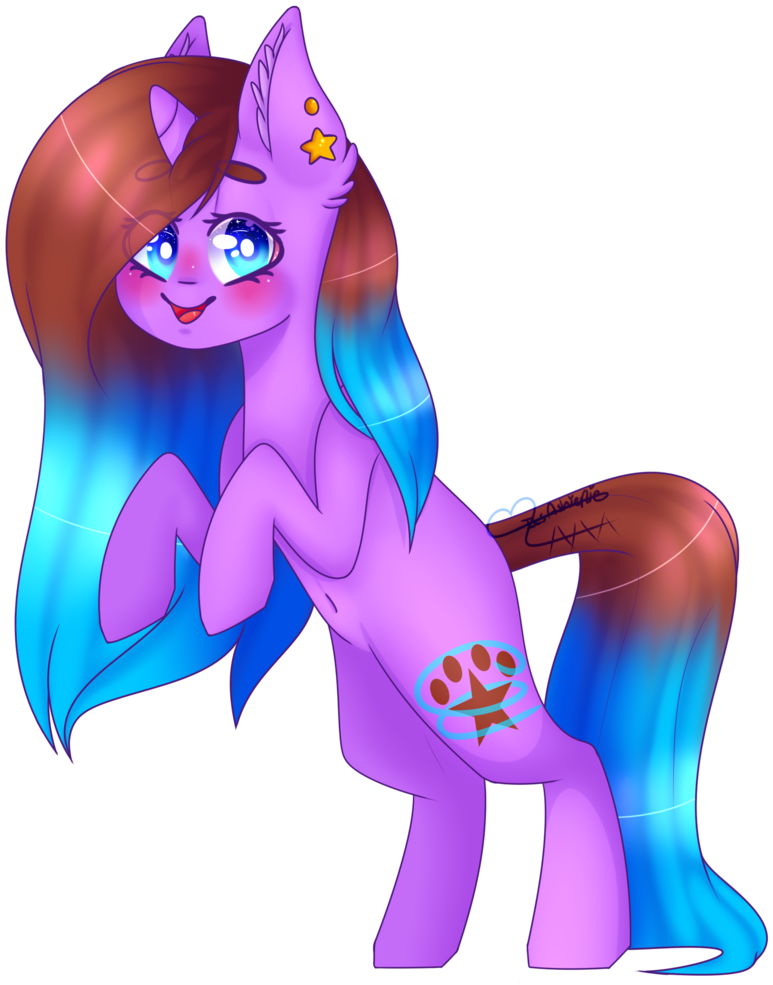 Itsashiepie, Chibi, Female, Mare, Oc, Oc - Cartoon (870x1024), Png Download