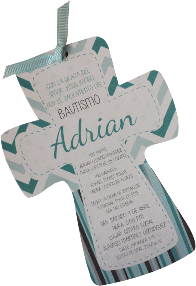 Invitación Bautizo - Baby Shower (1024x1024), Png Download