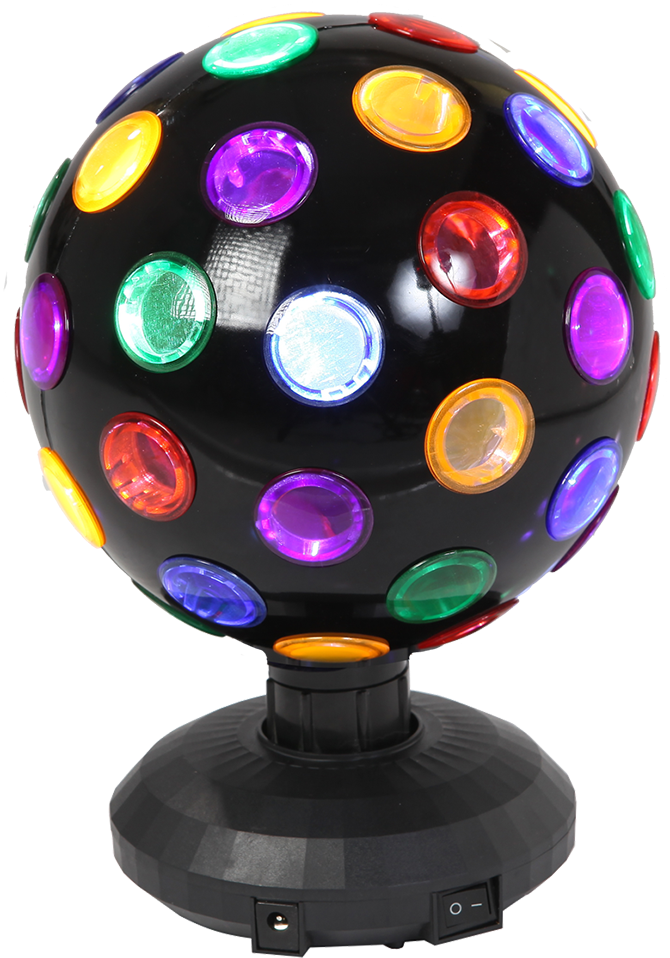 Bola Disco De Led Rgb Ibiza Light Dl8led-bk - Kula Dyskotekowa Led 15cm Ibiza (688x1000), Png Download