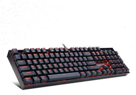 Redragon K551 Mitra 104 Key Led Backlit Mechanical - Redragon K551 Vara Led Backlit Mechanical Gaming Keyboard (450x450), Png Download