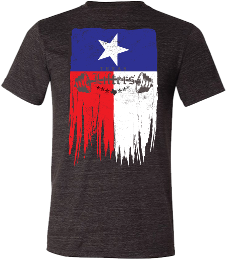 Weathered Texas Flag/v2 - Shirt (600x600), Png Download