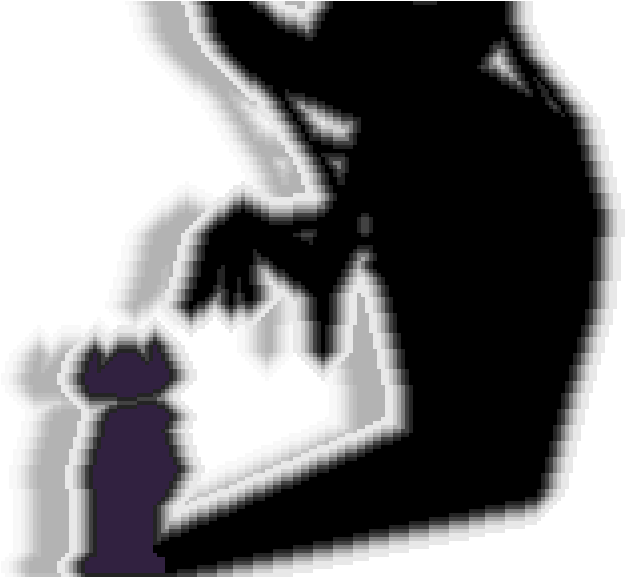 I'm A Monster - Monochrome (1024x576), Png Download