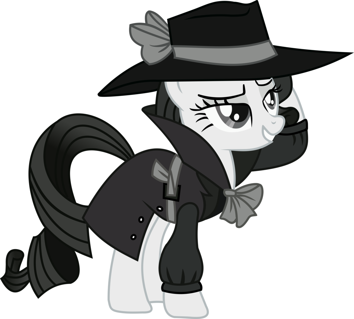 Kehrminator, Clothes, Detective, Detective Rarity, - Noir Rarity (1137x1024), Png Download