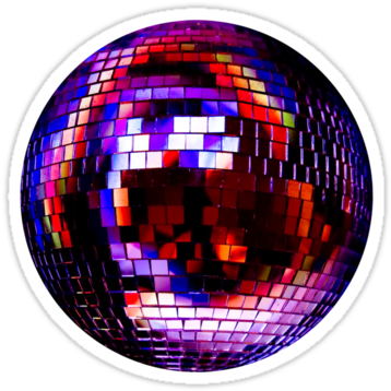 Disco Ball (375x360), Png Download