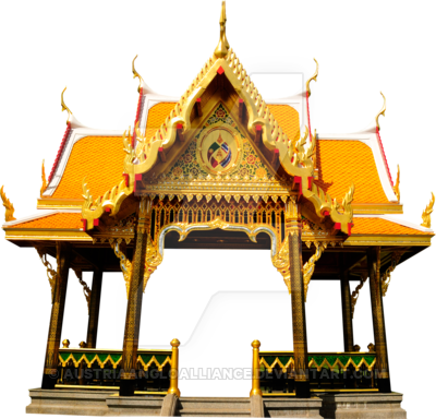 Thank You For Watching Png - Temple Png (400x384), Png Download