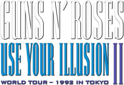 Guns N' Roses - Gnr Use Your Illusion Logo (800x310), Png Download