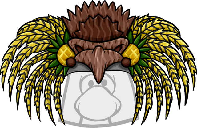 Pineapple Headdress Clothing Icon Id 1447 Updated - Illustration (640x414), Png Download