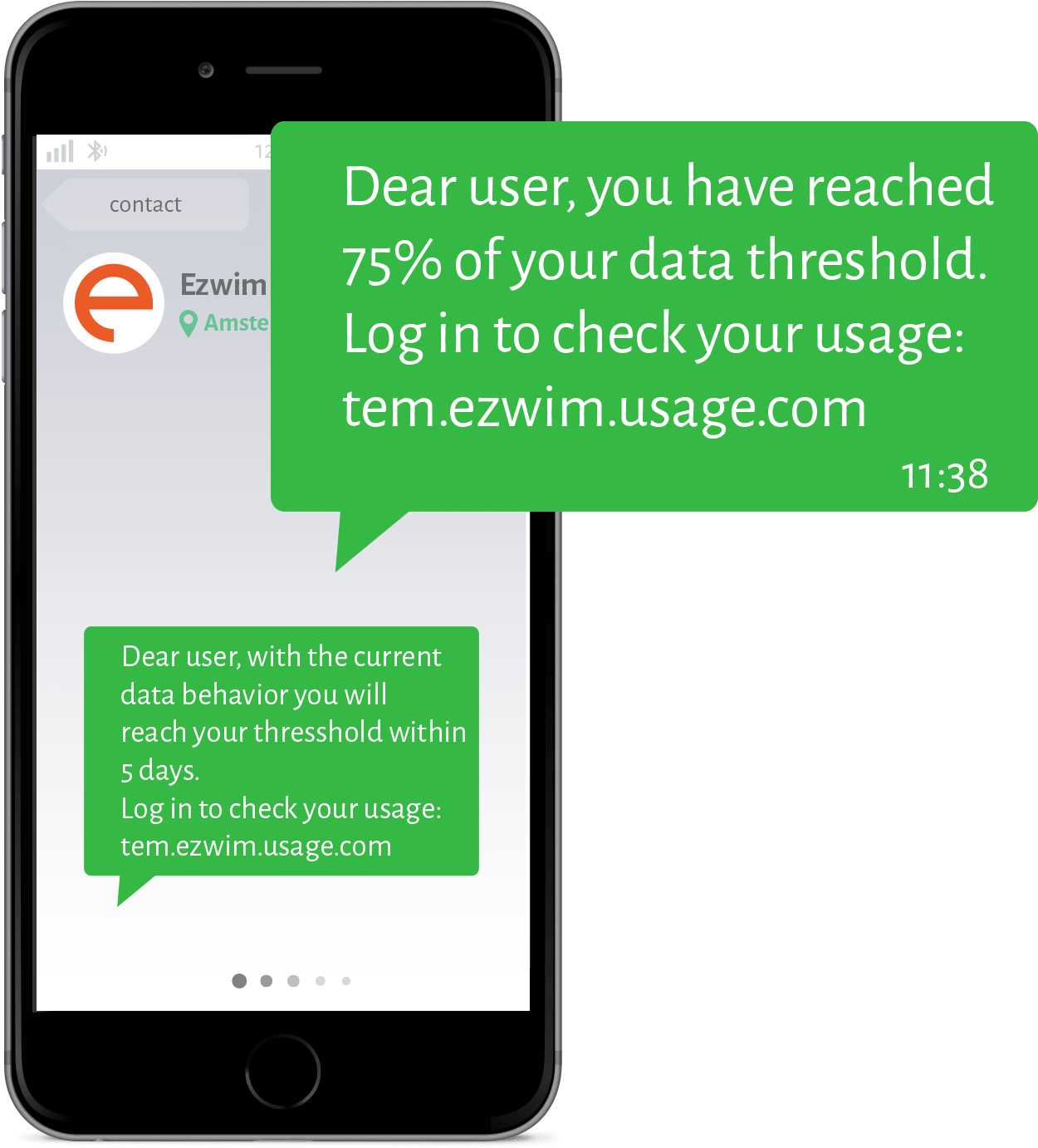 Sms Mockup Min - Sms (2476x1698), Png Download