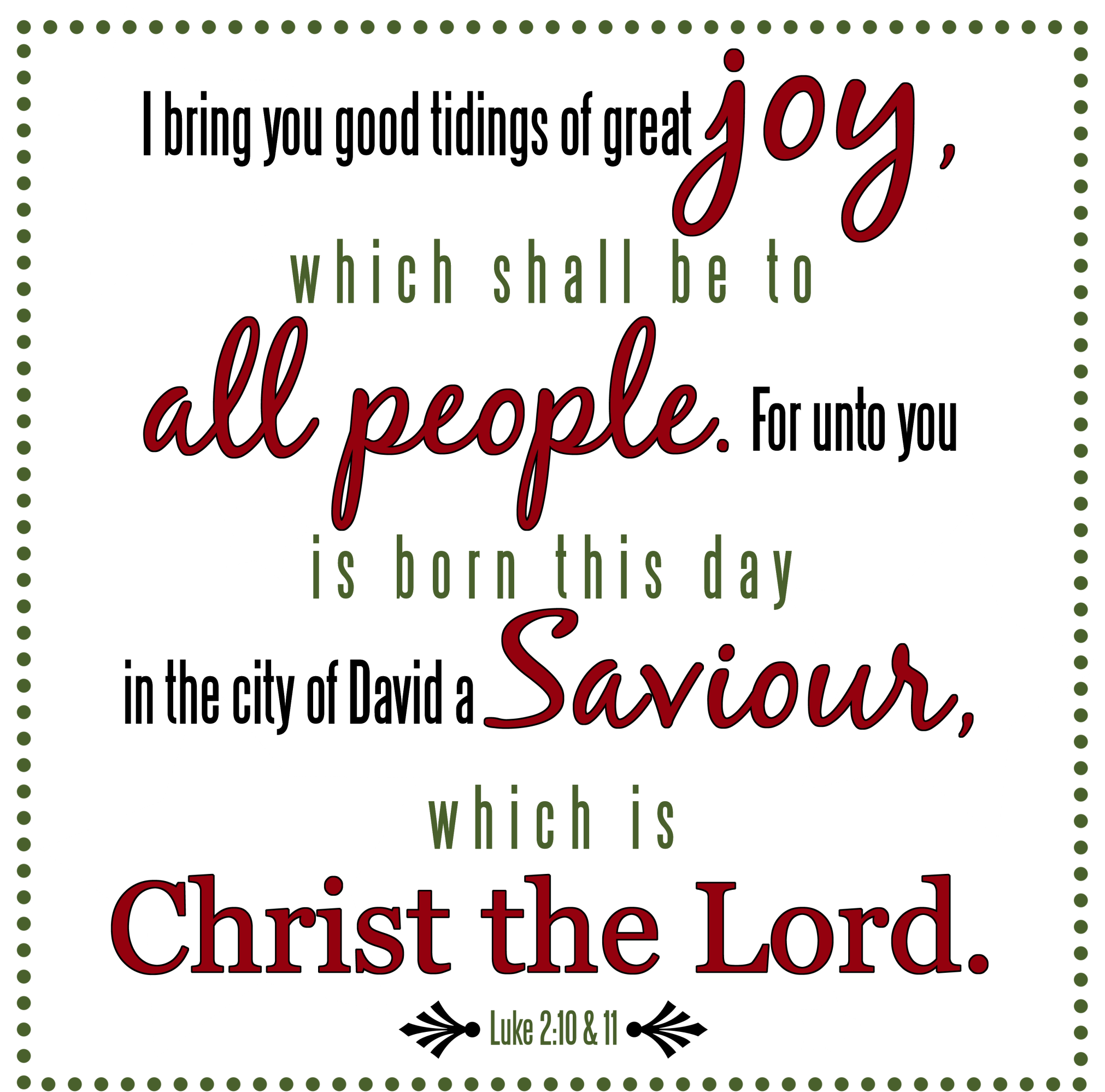 Christmas Bible Verses For Cards & Christmas Cards - Christmas Sayings (2048x2048), Png Download