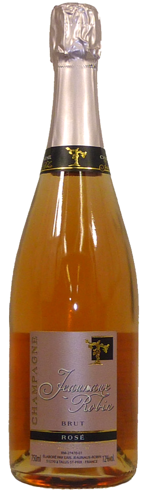 Champagne Jeaunaux Robin Brut Rose - Glass Bottle (600x1000), Png Download