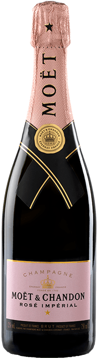 Moët & Chandon, Champagne, Rosé, Rosé Impérial - Moet & Chandon Champagne Brut Rose Imperial 750ml (264x700), Png Download