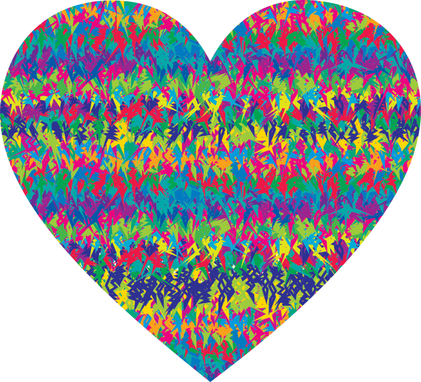 Computer Icons 1980s Heart 80s Display Device - Png 80's (827x750), Png Download