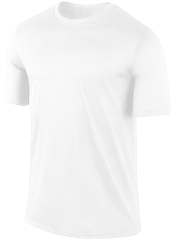 Playera Cuello Redondo Blanco - Playera Cuello Redondo Blanca Png (500x500), Png Download