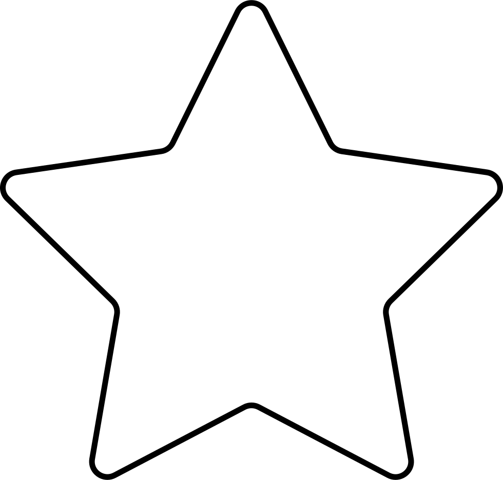 Five-pointed Star Comments - Shape Of A Star (980x936), Png Download