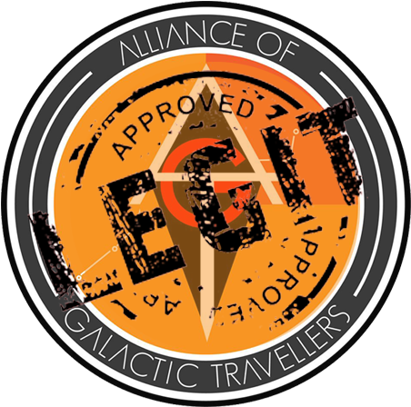 Imagelove Another Agt Traveller's Post Stamp It Legit - Circle (484x470), Png Download