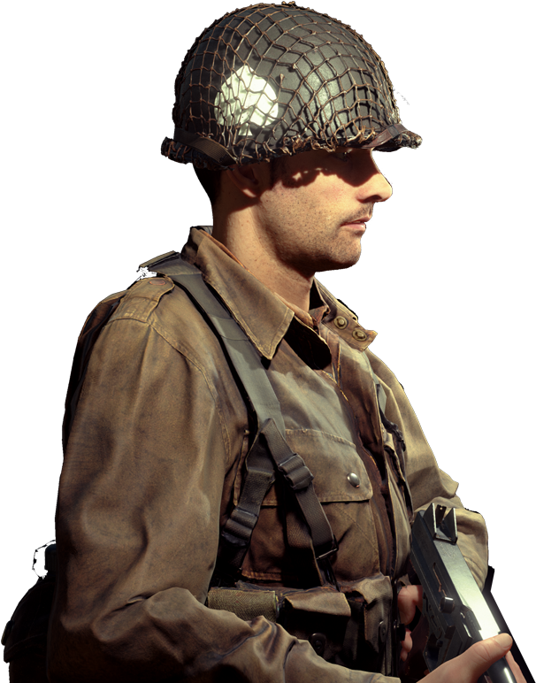 Days Of War - Ww2 Soldiers Allies Png (787x886), Png Download