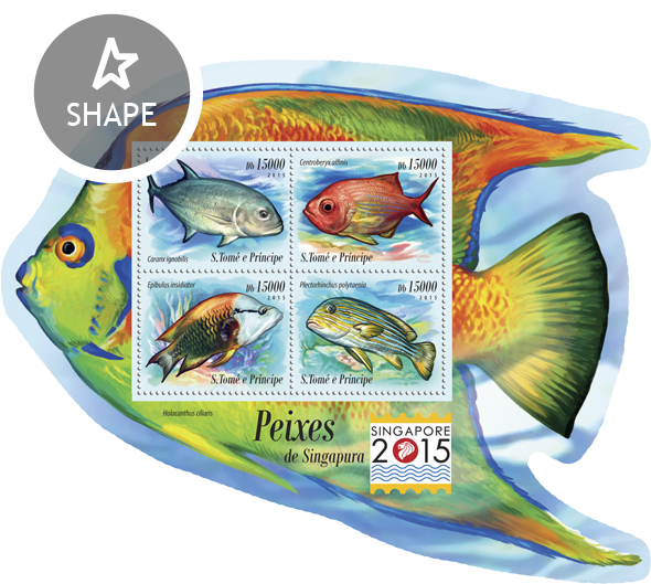 Issue Of Sao Tome And Principe Postage Stamps - São Tomé And Príncipe (600x600), Png Download