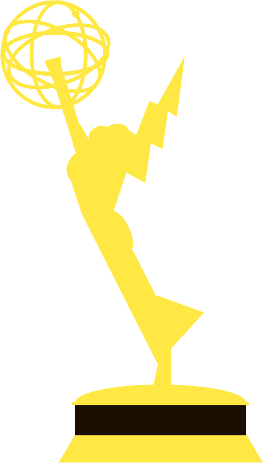 Emmy Icon - Wikimedia Commons (535x939), Png Download
