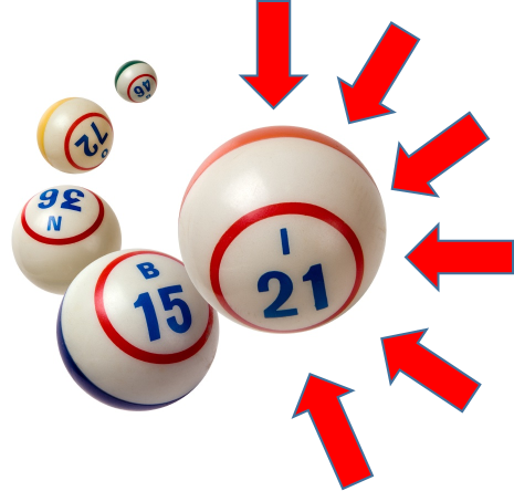Vamos Que Ya Sabéis Que El Veintiuno Es Un Número Muy - Bingo Balls (465x444), Png Download