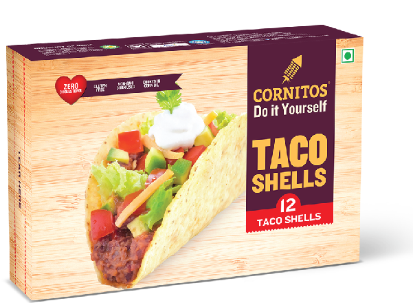 4" - Cornitos Tacos Dinner Kit Do It Yourself (651x556), Png Download