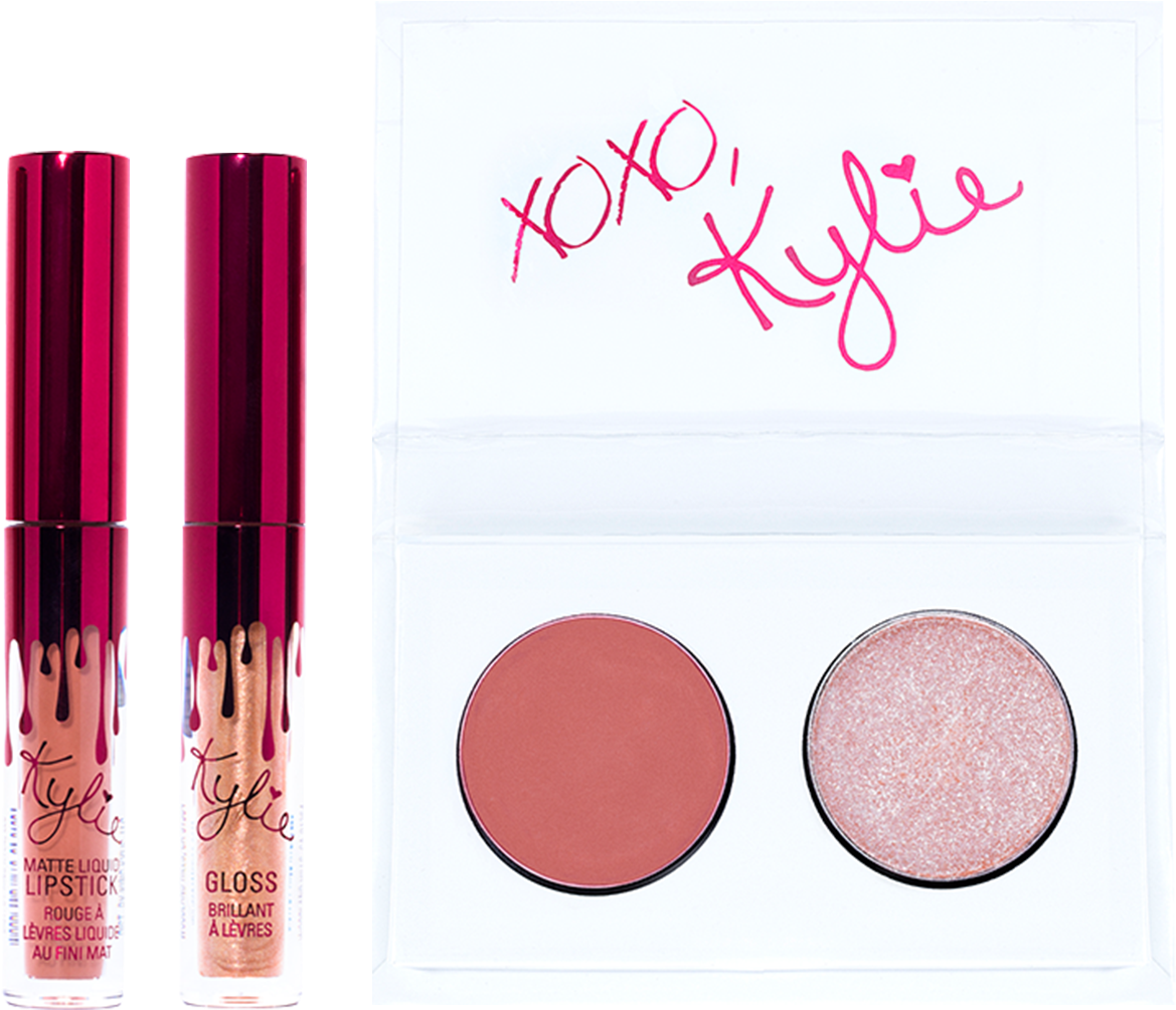 Kylie Cosmetics Kiss Me - Kylie Cosmetics - Be Mine Valentine's Smooch Mini Kit (1300x1710), Png Download
