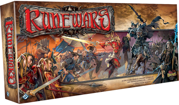 Dungeonquest , Ffg's Take On The Classic Board Game - Runewars Board Game (600x353), Png Download