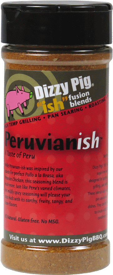 Peruvian-ish 8oz Shaker Bottle - Dizzy Pig Bombay-ish Seasoning - 6.6 Oz Jar (1000x1000), Png Download