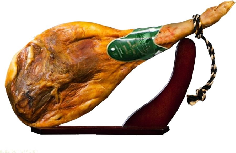 Ham Clipart Bayonne Ham Black Iberian Pig - Jamón Serrano (900x582), Png Download