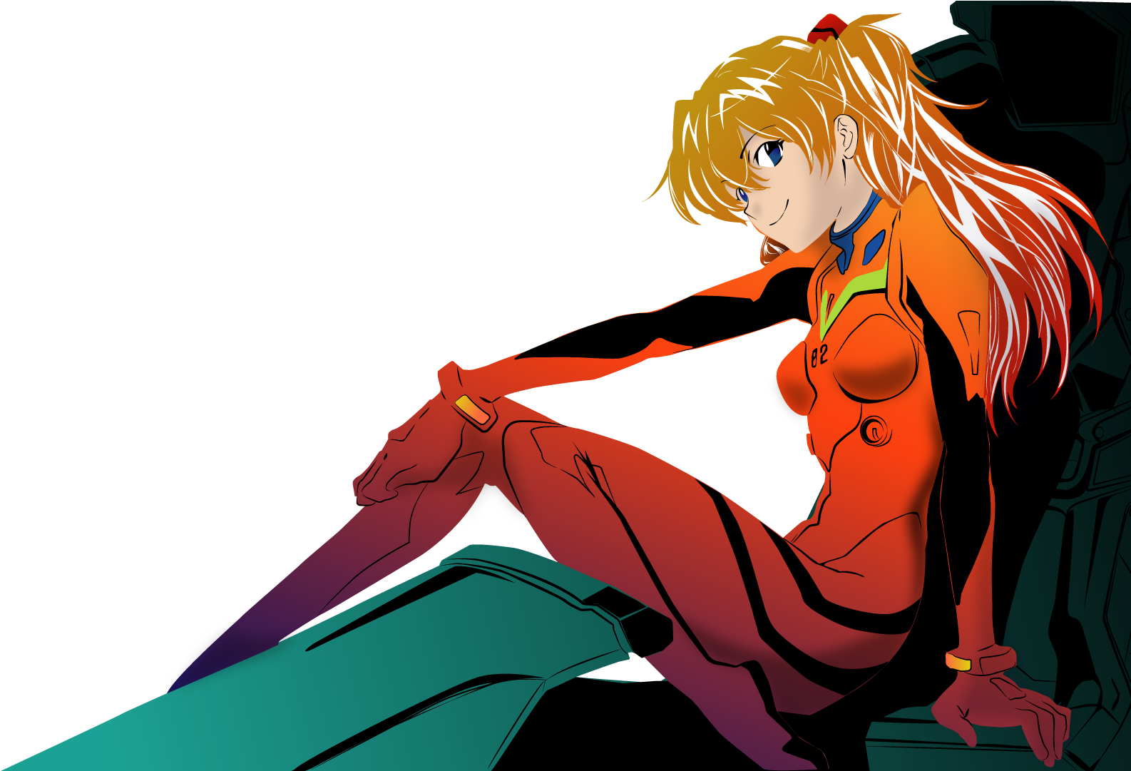 Asuka Langley Sohryu - Asuka Langley Soryu (1920x1080), Png Download