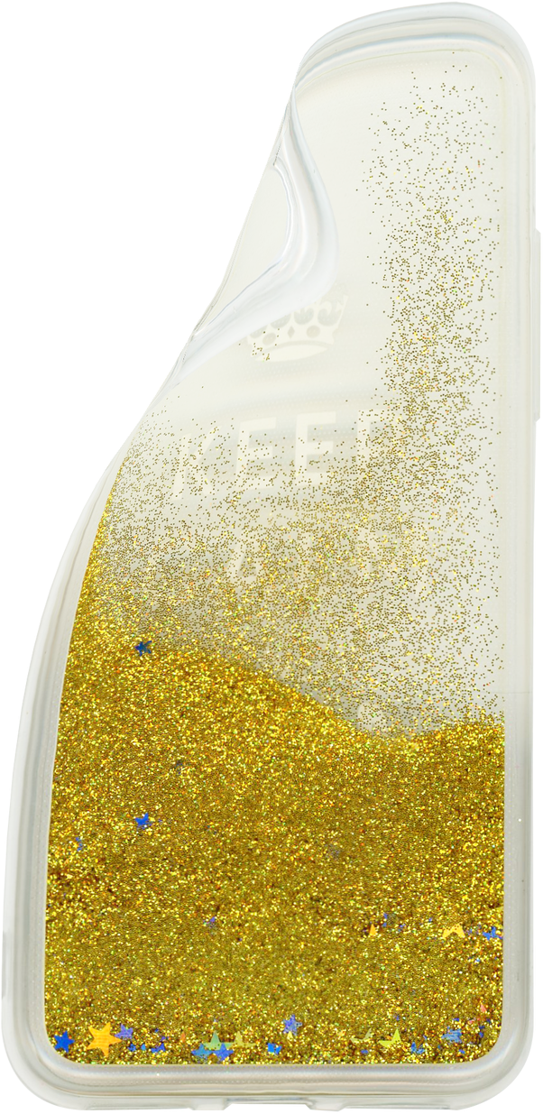 Iphone X Mm Water Glitter Keep Calm & Sparkle - Glitter (630x1280), Png Download