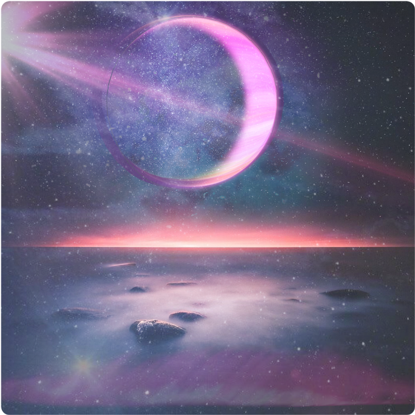 Background Wallpaper Space Galaxy Border Banner - Galaxy Border (1024x1024), Png Download