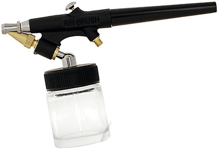 Single Action Airbrush - Pointzero Airbrush Single Action Airbrush Paint Gun (449x309), Png Download