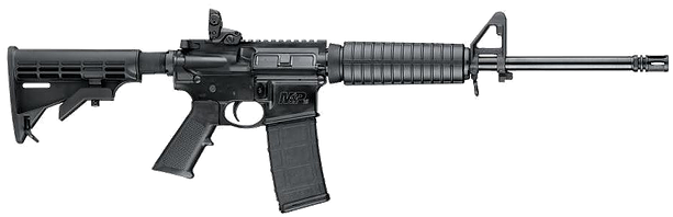 With Rise In Popularity Of The Ar 15, Almost Every - Smith Et Wesson Mp15 Sport 2 (630x217), Png Download