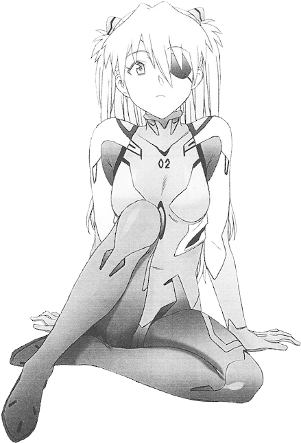 Show More Notesloading - Neon Genesis Evangelion Asuka Manga (500x665), Png Download