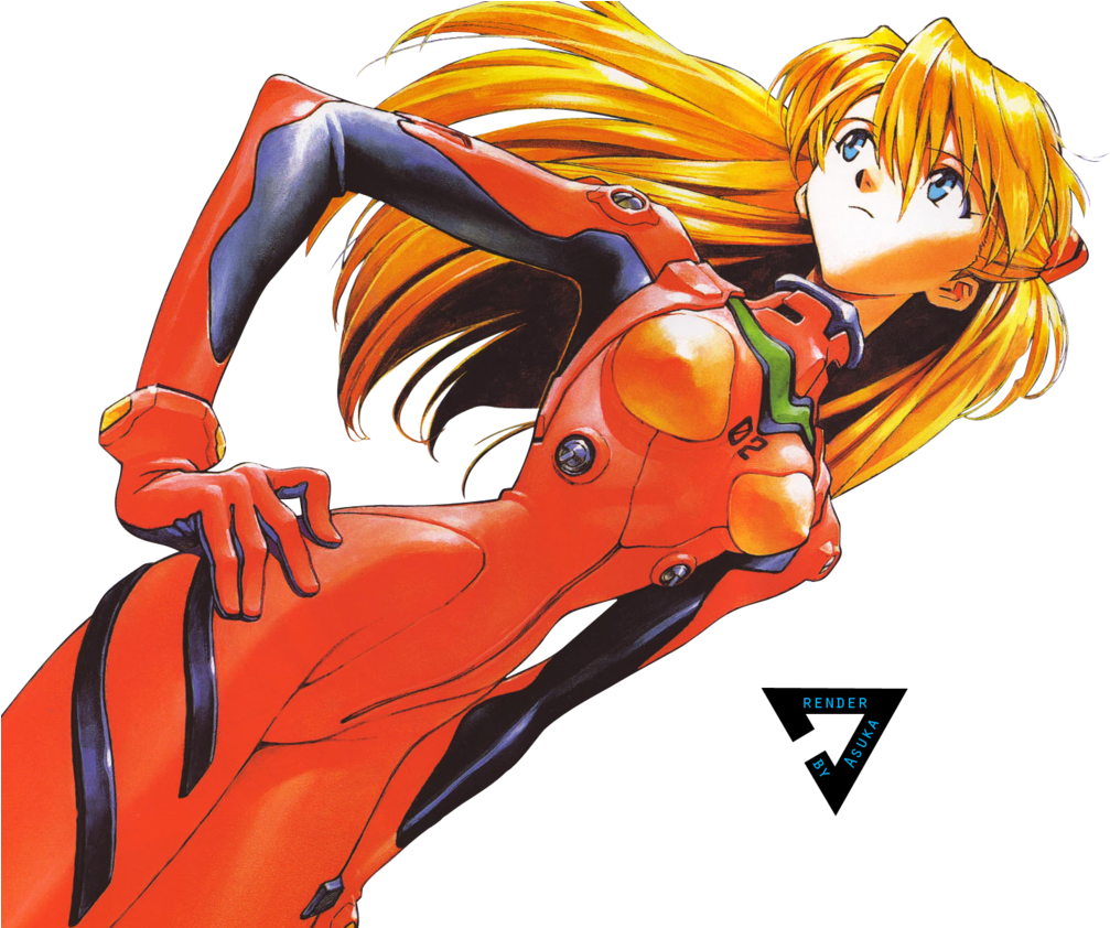 Imagenes - - Neon Genesis Evangelion Asuka (1024x841), Png Download