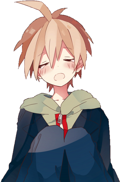 Asleep, Cute Anime Boy, And Dangan Ronpa Image - Togami X Tu (500x642), Png Download