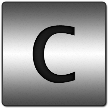 Free Icons Png - Letter C In A Square (440x440), Png Download