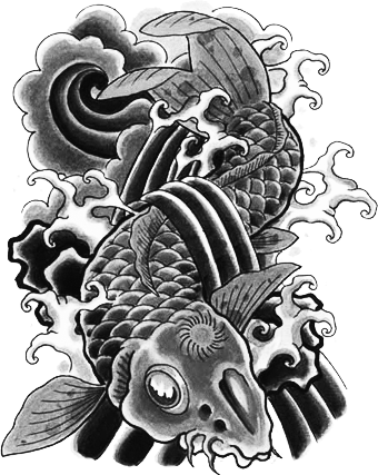 Report Abuse - Irezumi (340x427), Png Download