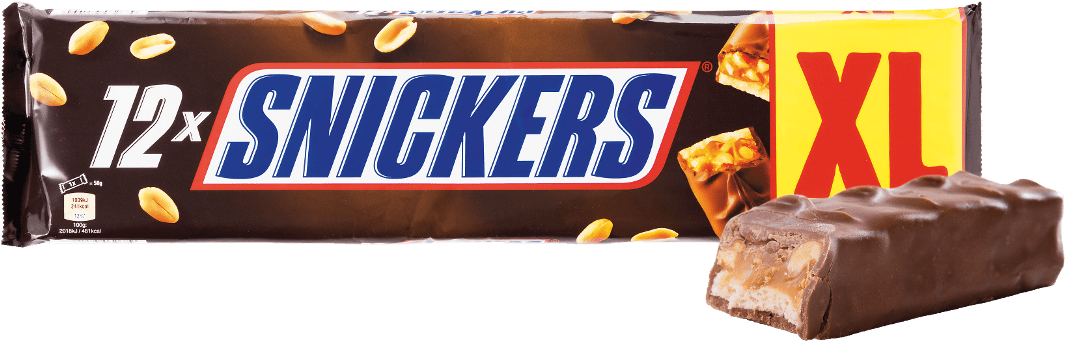 Snickers Xl Van Aldi - Snickers (1250x1250), Png Download
