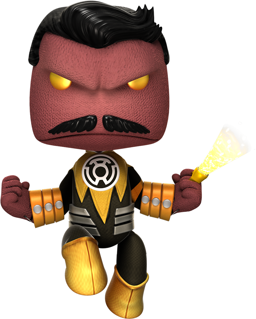 Sinestro Pose - Dc Universe (1200x1200), Png Download