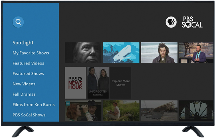 Pbs App On Amazon Fire Tv - Pbs Logos (758x487), Png Download